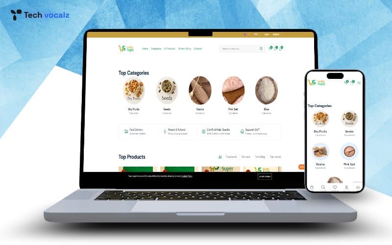 Unity Super Store - Online Grocery Platform