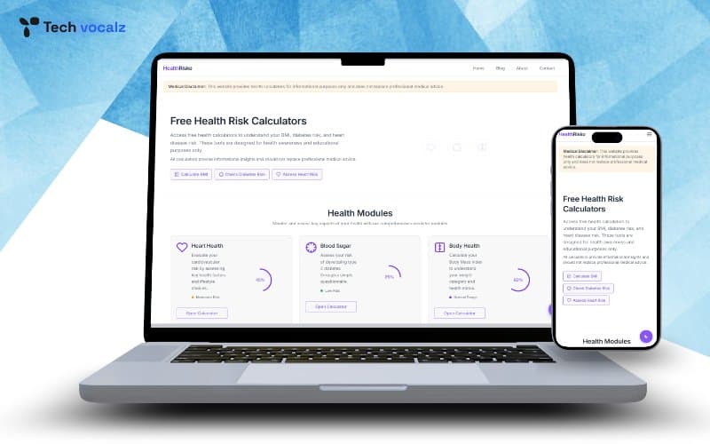 HealthRisko - Online Health Risk Assessment screenshot 1