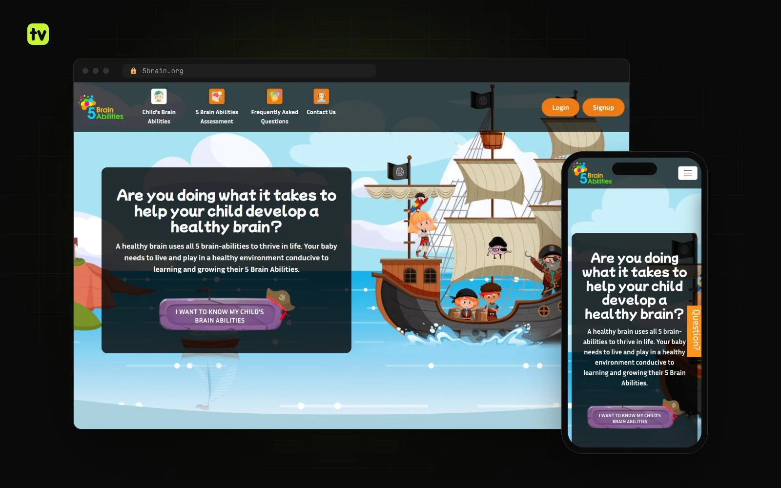 5Brain project screenshot